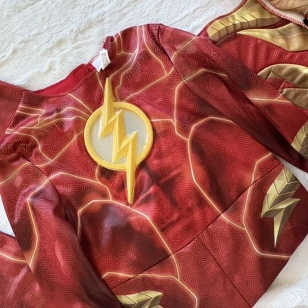 Kids The Flash Costume Size 4-6 Years